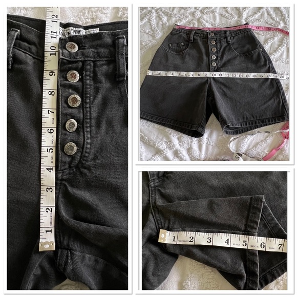 Made in the Shade Exposed Button Fly High-Waisted Shorts Vintage Size 7 - Picture 10 of 10